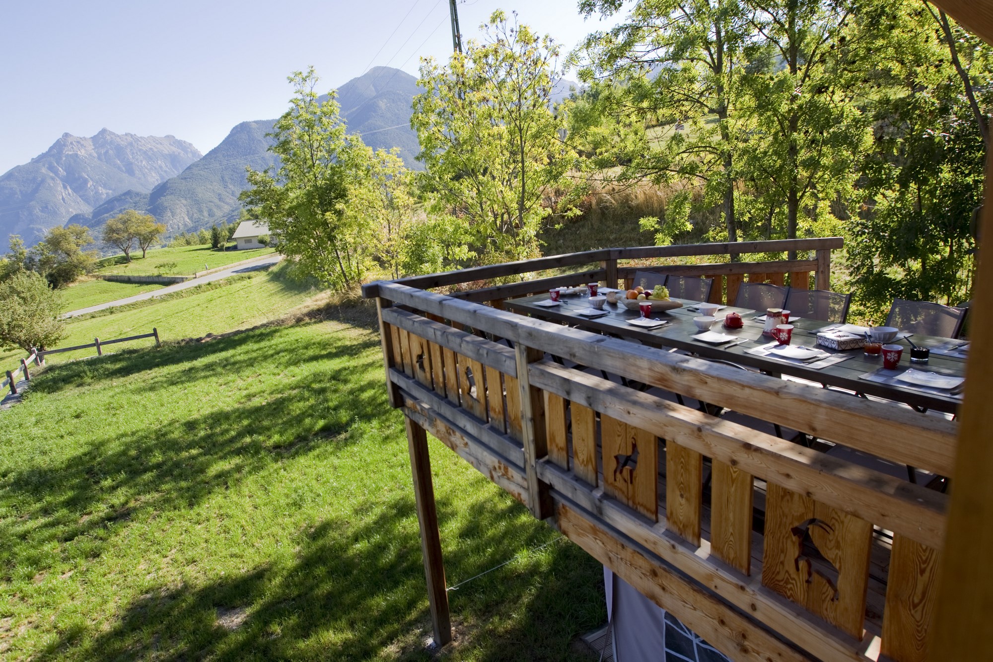 Chalet de montagne familial à louer à Risoul Vars Alpes du sud